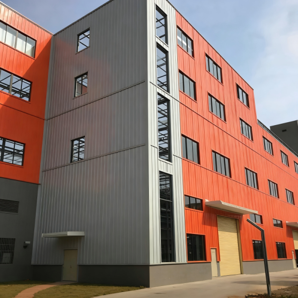 Windproof Seismic Resistant Multi-storey Steel Structure Building Prefab Office Tower Q235/Q355 Steel