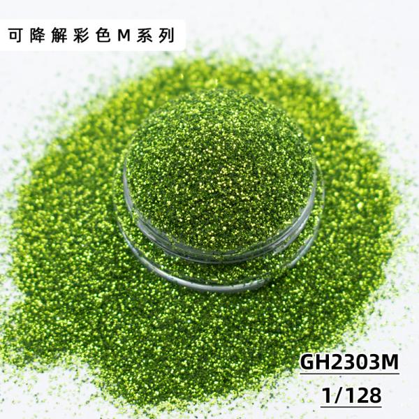 Custom Colorful star Eco Friendly Face Glitter Powder For Biodegradation Leather Decoration