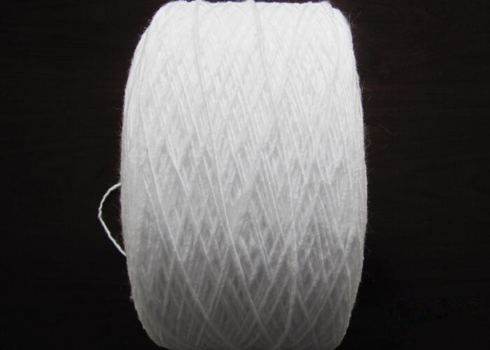 Raw White Ring Spun 100 Polypropylene PP Thread Yarn 0.8g- 1g / m Medical Usages