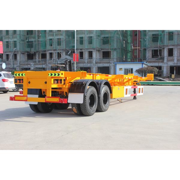 Механическая подвеска с тремя осями скелетный полуприцеп для строительной площадки и 7-коленный разъем