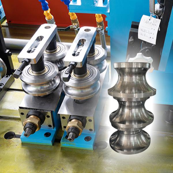 Nanyang High Precision Cold Roll Forming Dies 127mm Round Steel Pipe Roller Stable and Accuracy with Vacuum Heat Treatment