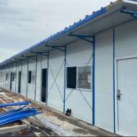 Couche anti-corrosive Standard maisons de conteneurs à étage unique avec isolation en laine de roche et structure en acier