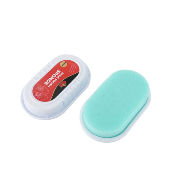 Shoe Shine Sponge Two Sides Shiny Leather Shoes Care Oil Shiner With Neutral Color JAPAN Production