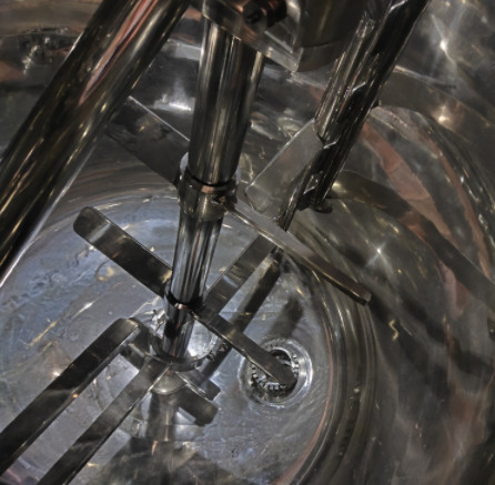 Electric Steam Heating Softgel Medicine Mixing Tank Stainless Steel Water Cooling