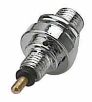 Silver Airbrush Quick Connect Hose Adapter With G1/4 Female-G1/8 Male AB-37