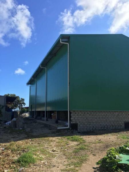 Armação de aço material da garagem S275, garagem industrial com galvanização mergulhada quente