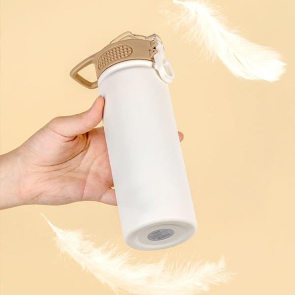 Multicolor Insulated Double Wall Stainless Steel Water Bottles With Straw