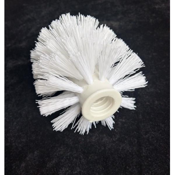 Plastic Toilet Brush Head Replacement With Bristle Color For Kitchen And Bathroom Cleaning