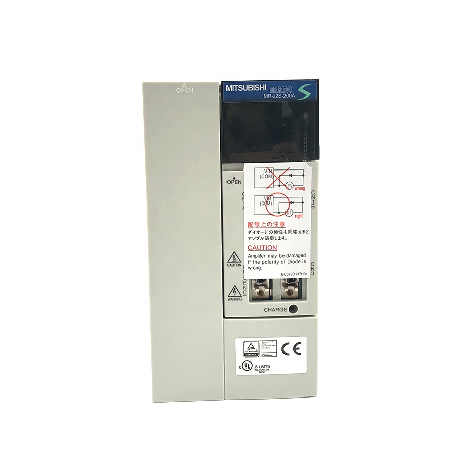 Участок Мицубиси MR-J2S-200A сервопривода 2kW 3 привода AC 2KW гармоничный