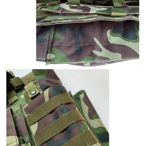 Полиэстерный жилет/жакет для защиты тела Картонный пакетик Размер 63*47*50 см Зеленый и прочный