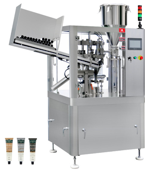 High Performance Alu Tube Filling And Sealing Machine For Cosmetic Packaging Industry