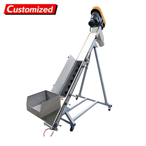 Custom New Style Automatic Carbon Steel Hopper Screw Conveyor Feeder Screw feeding machine for Pellet Manufacturing Plant, Food & Beverage Factory, Farms, Restaurant