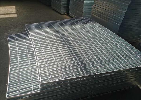 Deck Driveway Galvanized Steel Grate Panels 3x24ft HSE Certification