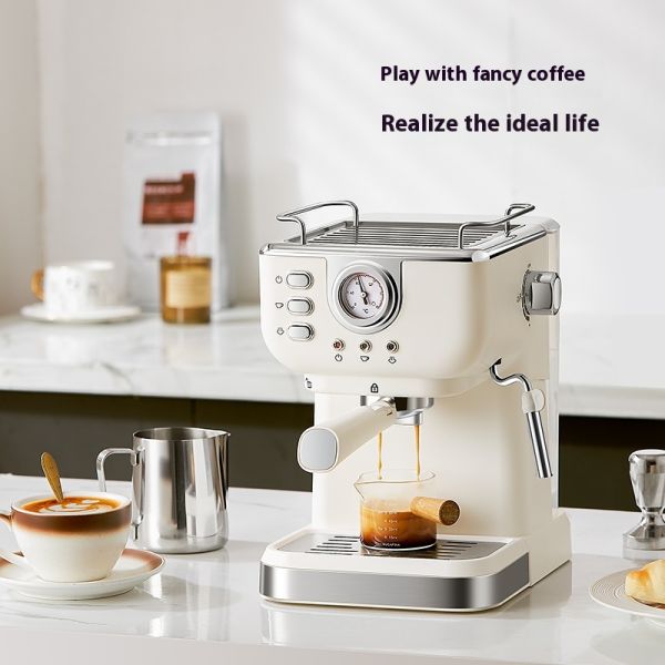 High Pressure Milk Frothing Coffee Machine 1.5L Capacity Espresso Maker With Frother
