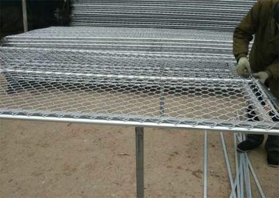 Barreiras provisórias do controle de multidão da tira W3m 75*75mm Mesh Hole