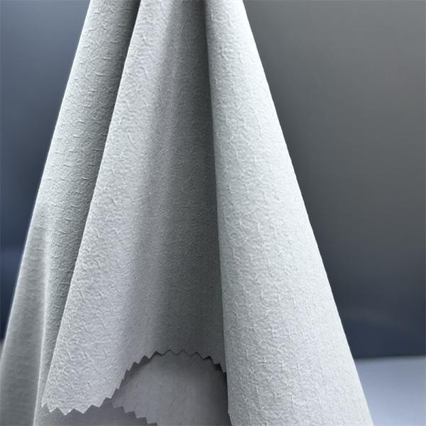 70D+40D*70D+40D Three Dimensional Twill Jacquard Effect For Shirts Thin Jackets