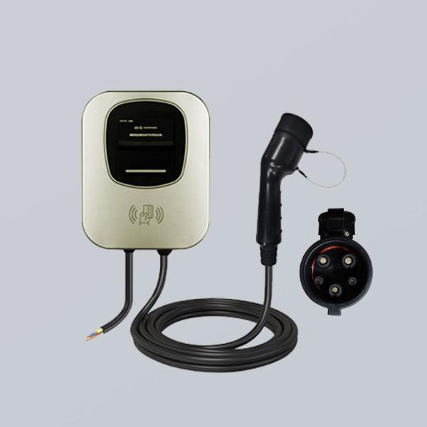 11kw 16A Type1 Wall Mounted EV Charger With LED Indicator Light