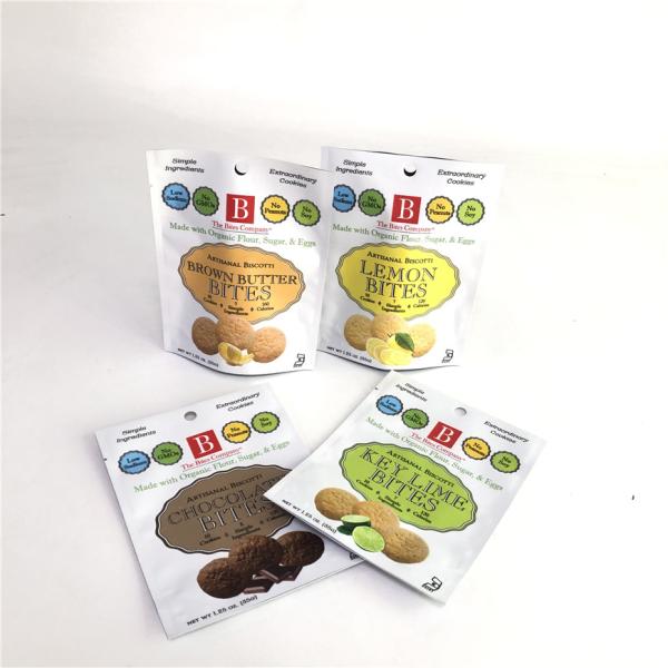 Customized Stand Up Food Grade Cookie Nut Cashew Packaging Bag Food Mylar Bag