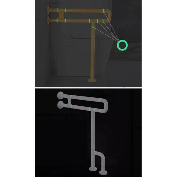 Multifunctional Stainless Steel Grab Bar , Anti Slip Bathroom Safety Rails For Elderly