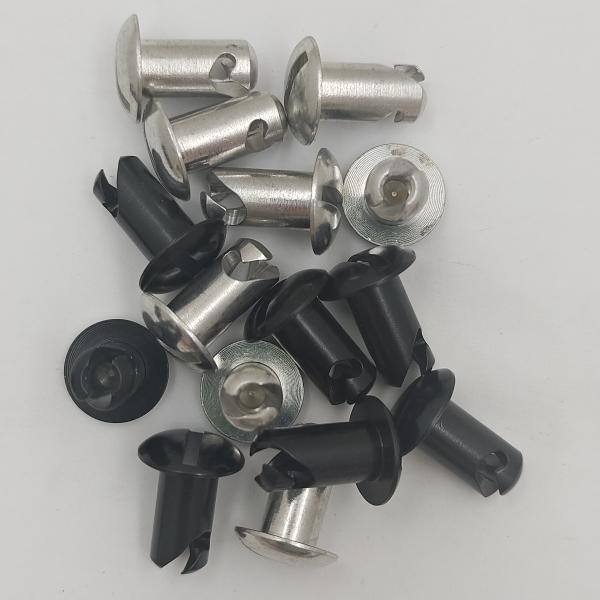 Universal Fitment 7/16 inch Grip .600 Dzus Button Aluminum Sprint Car Fasteners for Universal Modified Cars Parts
