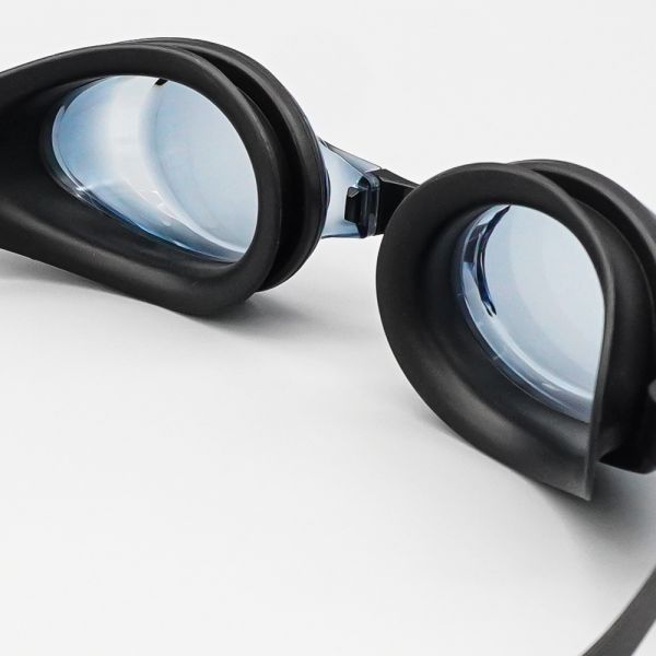 Customized Silicone Myopia Swimming Goggles No Leaking With 3D Ergonomic Seal