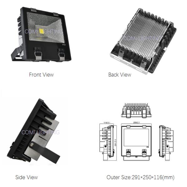 Света потока СИД 100-240VAC 70W коммерчески на открытом воздухе для освещения этапа или скульптуры