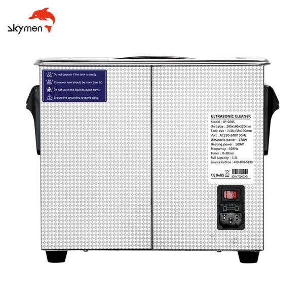 limpiador ultrasónico calentado Digitaces de 3.2L 120Watts