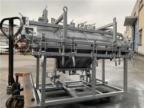10000 Shots Mould Life Aluminum Rotational Molds With Guide Slider