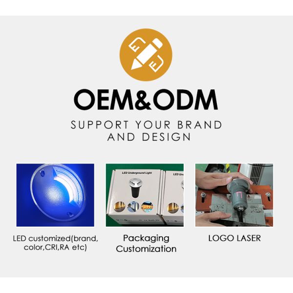 LED Underground Lighting One Two Four Ways Easy Assemble Waterproof 220V SMD LED