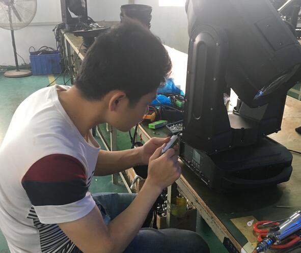 Outdoor Place Waterproof Moving Head Light 17R 350W Weinas Stage Lighting