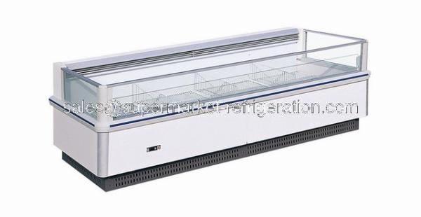 R22 or R404a Single Island Freezer Showcase - E6 California