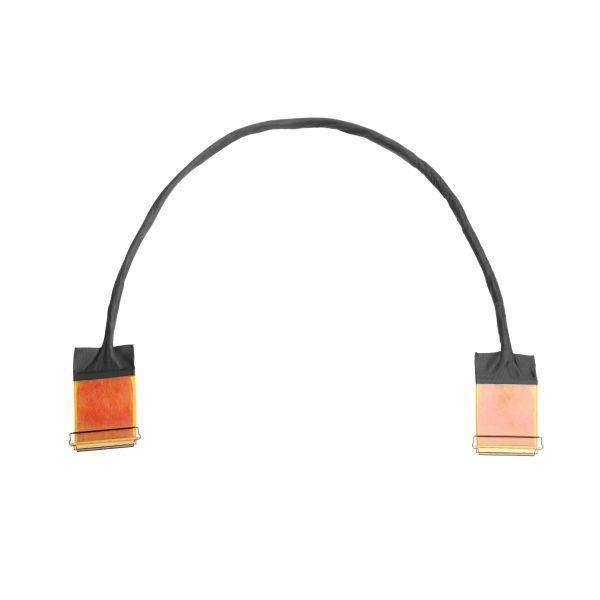 Dual-Port 60-Pin LVDS Cable Assembly - Ultra-Fine 36AWG Micro Coaxial