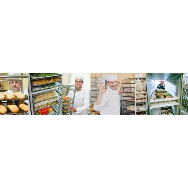 RK Bakeware China 15 Поднос Нержавеющая сталь Пекарная тележка Пекарная тарелка Торговая тележка, Торговая тележка