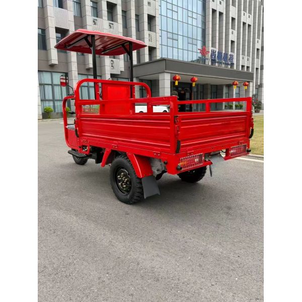 Gasoline Q1 Cargo Tricycle Three Wheeler Top Ceiling 200cc Air Cooled Engine With Inner Floating Small Booster Rear Axle And 1000kg Load Capacity ‌For Heavy Duty Transport