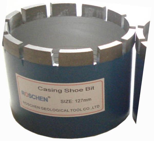 HW / NW Diamond Core Drill Bits Casing Shoe for Casing Tube and Pipe