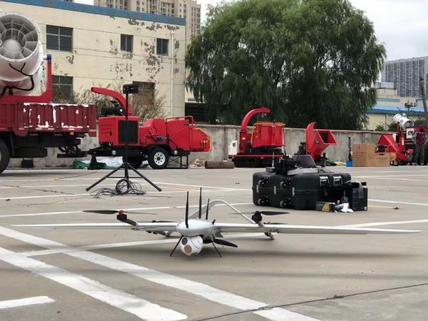 Tactical Drone Lidar PPK Oblique 3D  VTOL Drone 240Mins Endurance 250Km Range Mapping