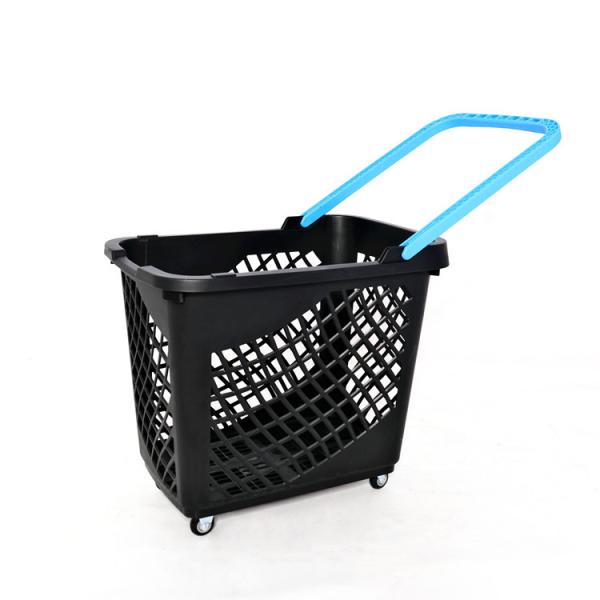4 развертка корзины вагонетки колес 65L HDPP пластиковая