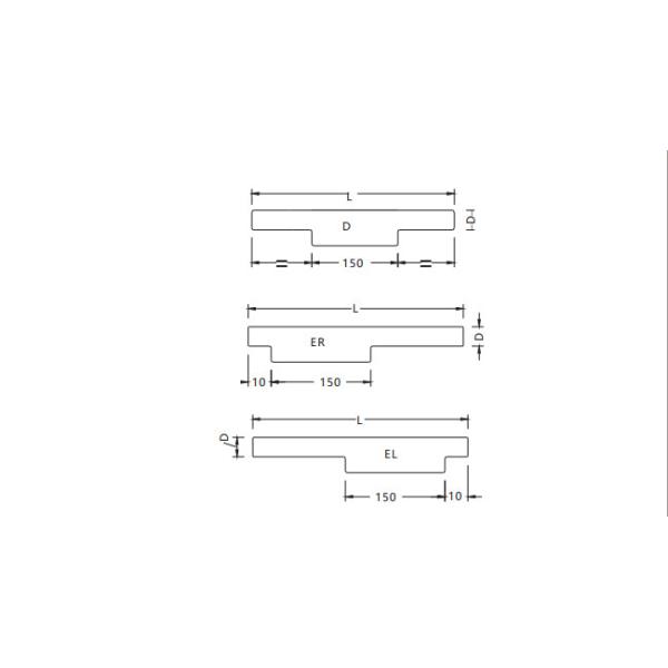 Poignées de la traction RCR2367 cachées par porte en aluminium pour le salon