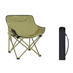Metal Moon Camping Chair 150KG Capacity 600D Oxford Fabric