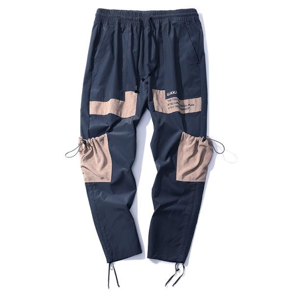 Spring Autumn Breathable Mens Cargo Sweatpants With Pockets Customs Logo
