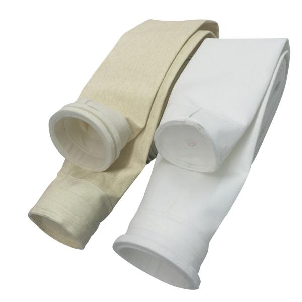 Biodiesel Polyester Felt Filter Bag 1.8-1.9mm Thickness For Mine Steel Industries