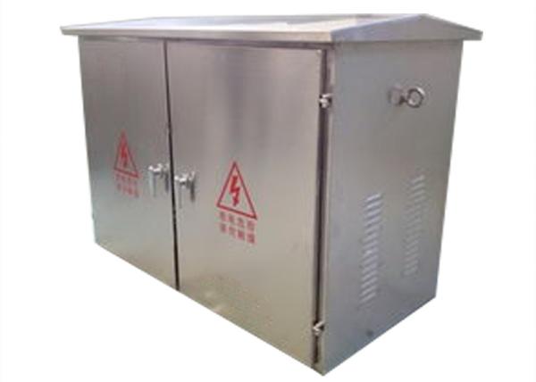 Electric Stainless Steel Electrical Enclosure Cabinet Ip54 Double Slope Mounting Plate