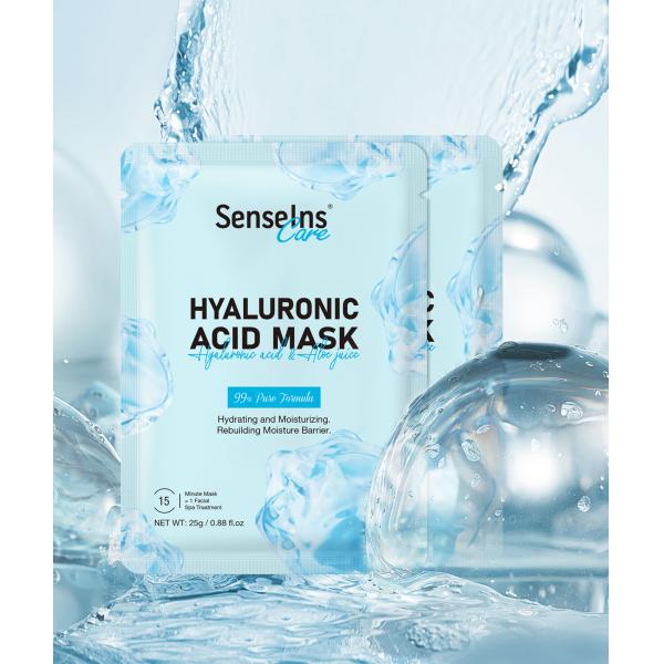 Wholesale Hyaluronic Acid Mask Organic Deep Nourishing Moisturizing Whitening Firming Fede Spots Facial Face Mask