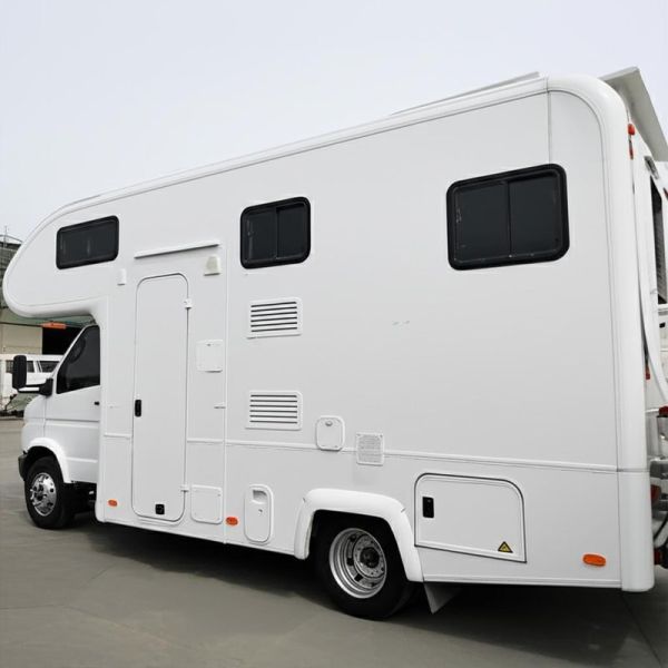 Customization Truck Camper Motorhomes with Cfrt/FRP XPS FRP Side Walls and Optional Aluminum Insulation Hatches