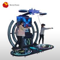 Plataforma dinâmica do movimento do simulador interno VR do jogo de vídeo do centro do divertimento