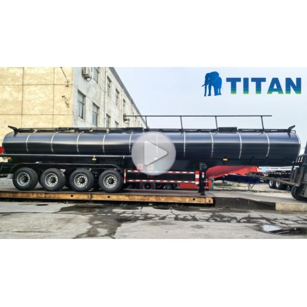 TITAN 38CBM Liquid Asphalt Tanker Trailers for Sale | Asphalt Tank Trailer