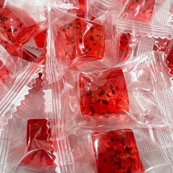 Strawberry Chia Seed OEM Gummies Manufacturer Vitamin Healthy Orange Gummies Low Sugar Content Designed for Retail Distribution and Consumer Satisfaction