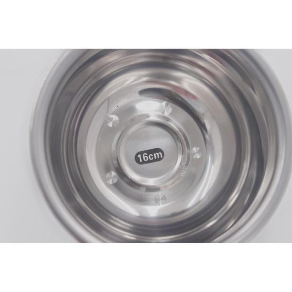16cm 500pcs/Ctn Stainless Steel Cookware Sets Multipurpose Baking Basin