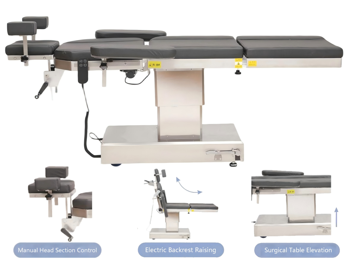 DS-VI Two-Function Electric Ophthalmic Surgery Table – Tailored for Delicate Eye Procedures