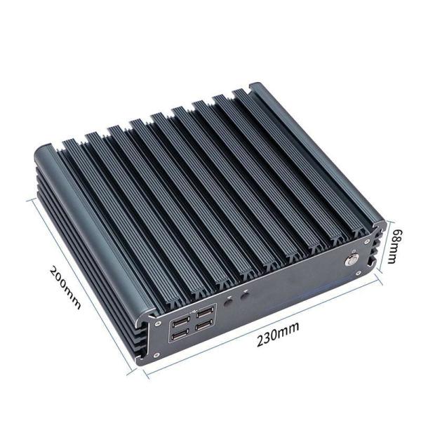 IBOX-3226 Quad Core Fanless Industrial Mini PC with 64GB RAM for Industrial Automation